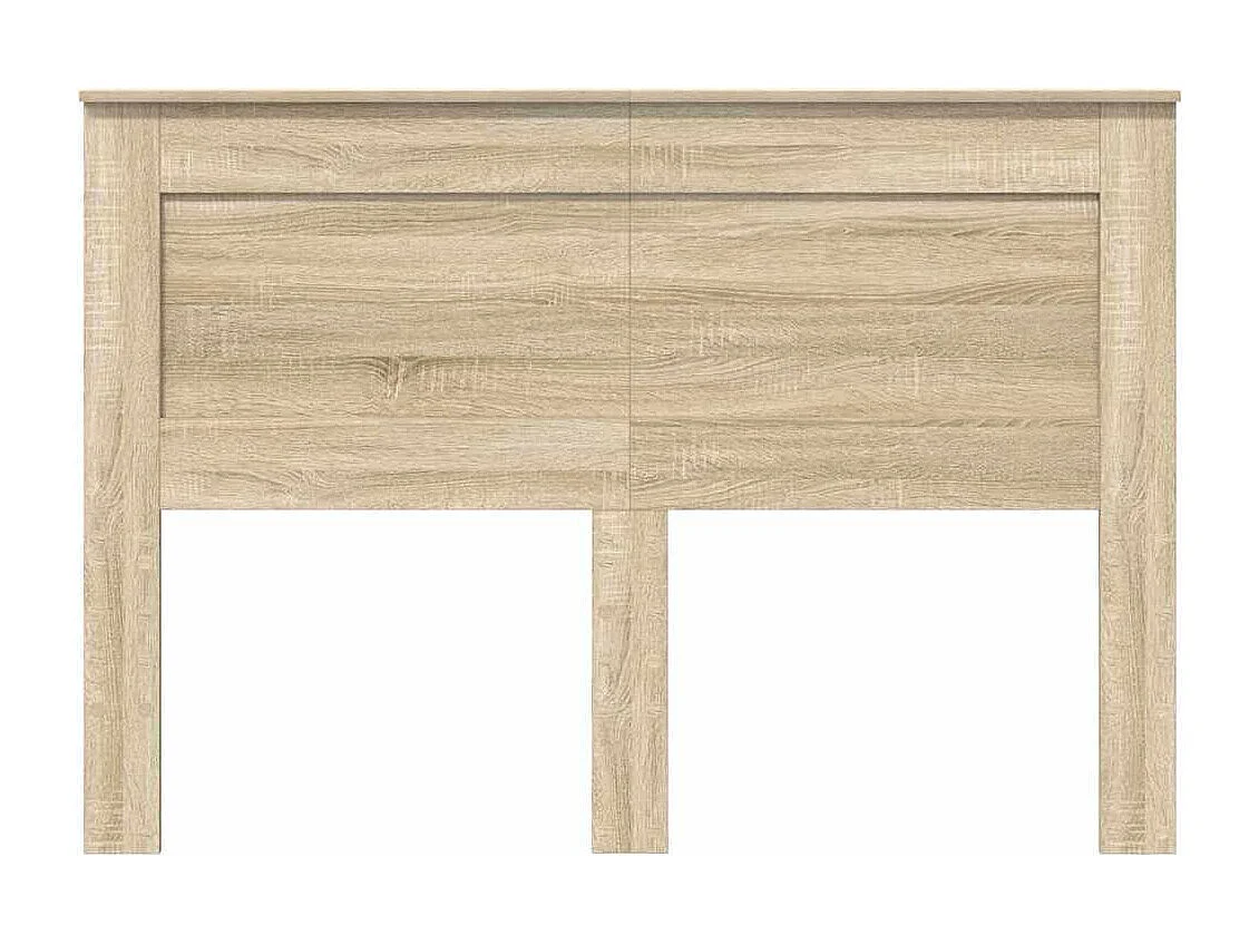 Tête de lit Gris béton 140 cm Bois d'ingénierie