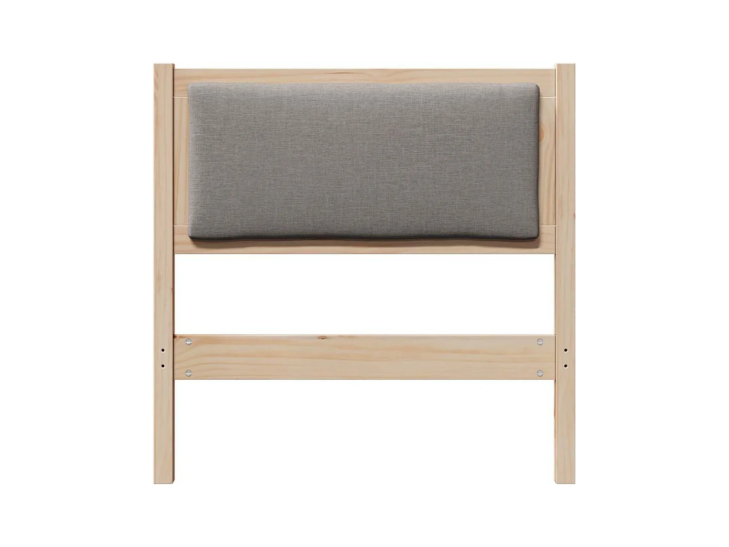 Cabecero Otro Marrón 80 cm Madera maciza de pino