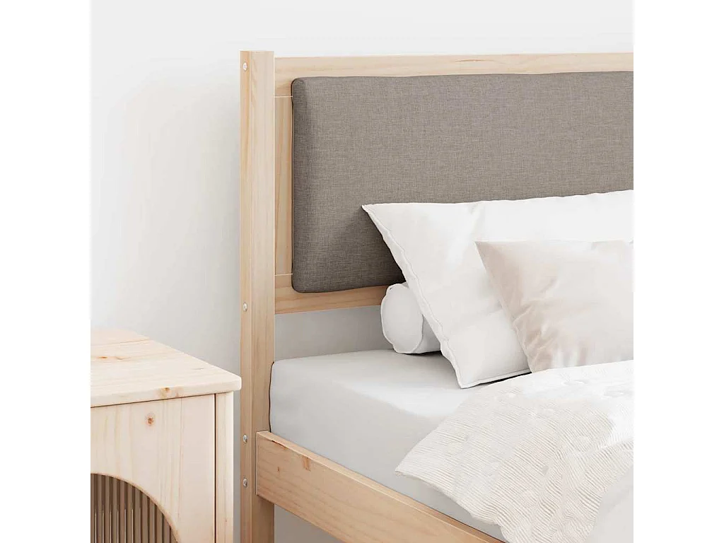 Cabecero Otro Marrón 80 cm Madera maciza de pino