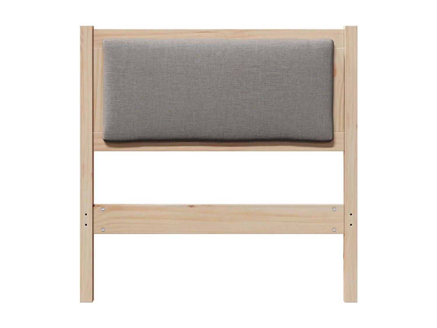 Cabecero Otro Marrón 80 cm Madera maciza de pino