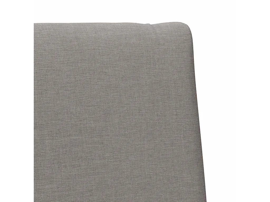 Tête de lit capitonnée Taupe 75 cm Pin massif
