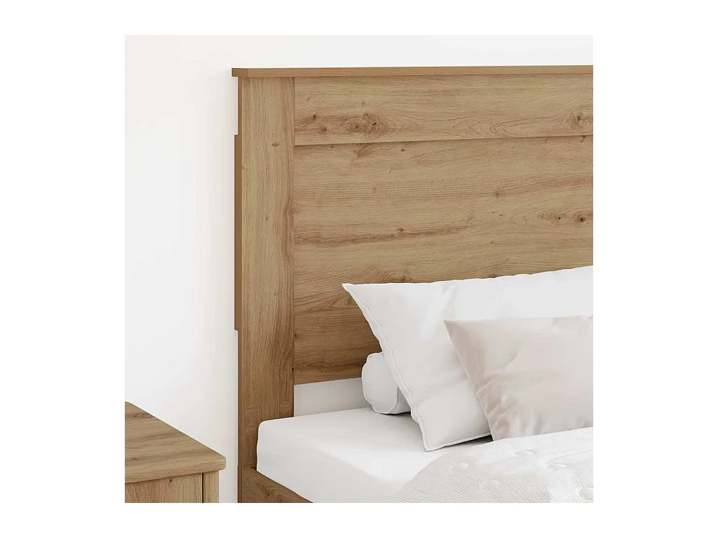 Tête de lit Chêne artisanal 100 cm Bois d'ingénierie