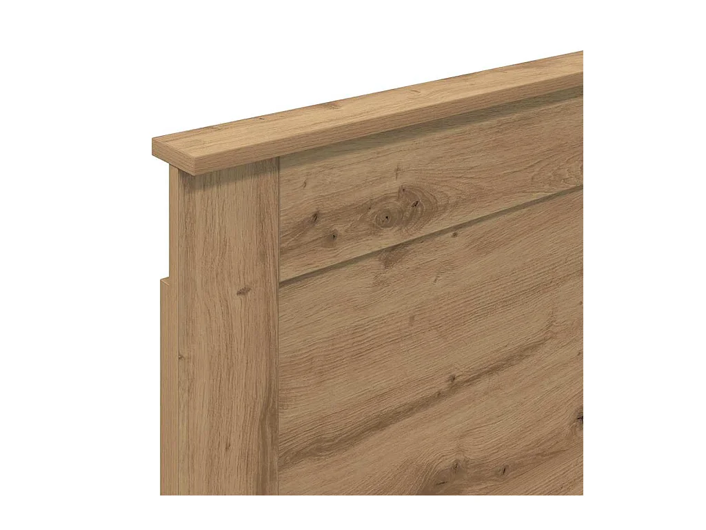 Tête de lit Chêne artisanal 100 cm Bois d'ingénierie