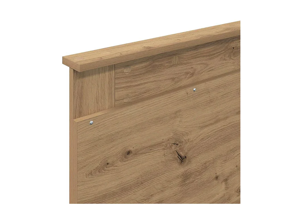 Tête de lit Chêne artisanal 100 cm Bois d'ingénierie