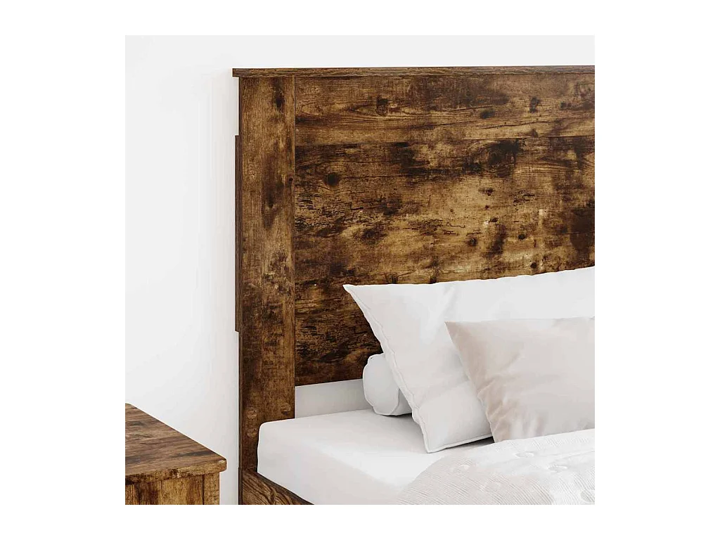 Tête de lit Chêne fumé 100 cm Bois d'ingénierie