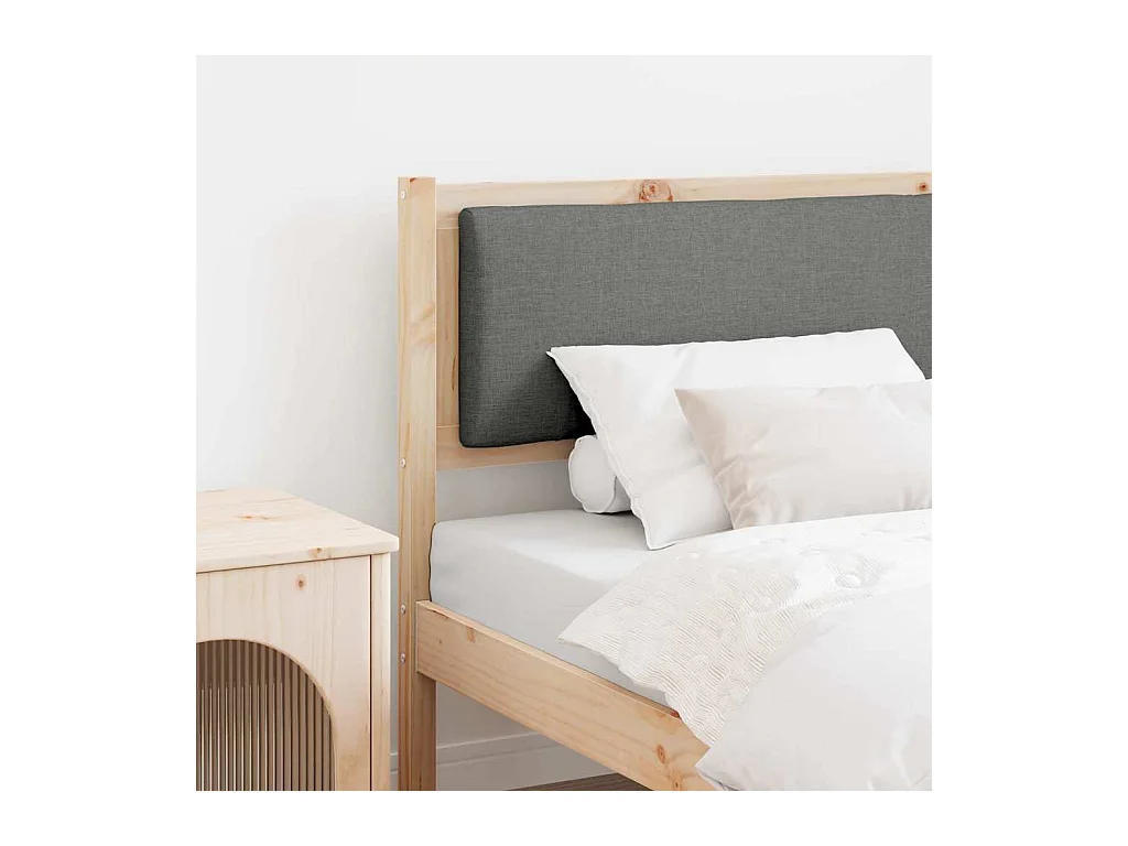 Cabecero Otro Marrón 90 cm Madera maciza de pino