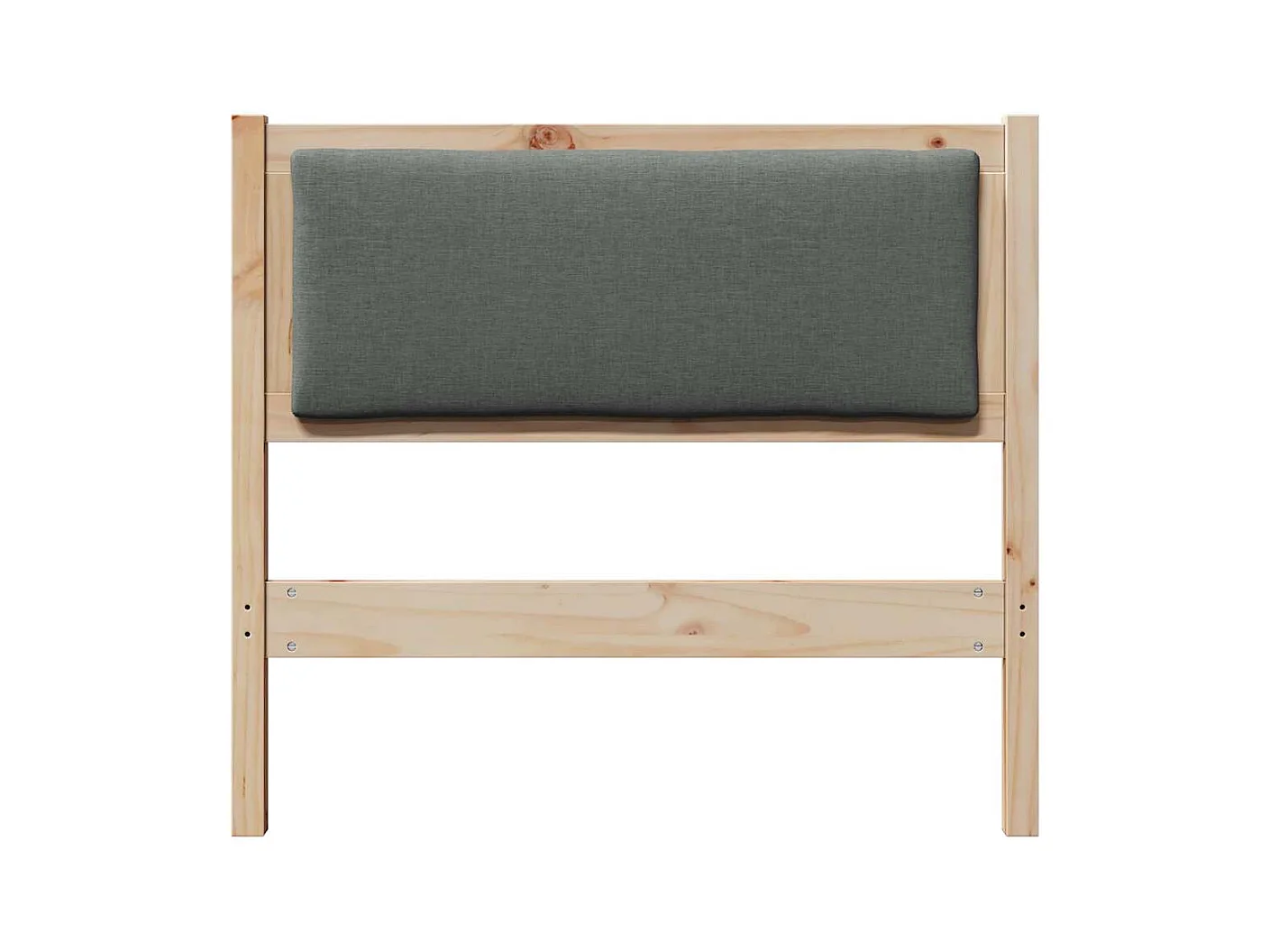 Cabecero Otro Marrón 90 cm Madera maciza de pino