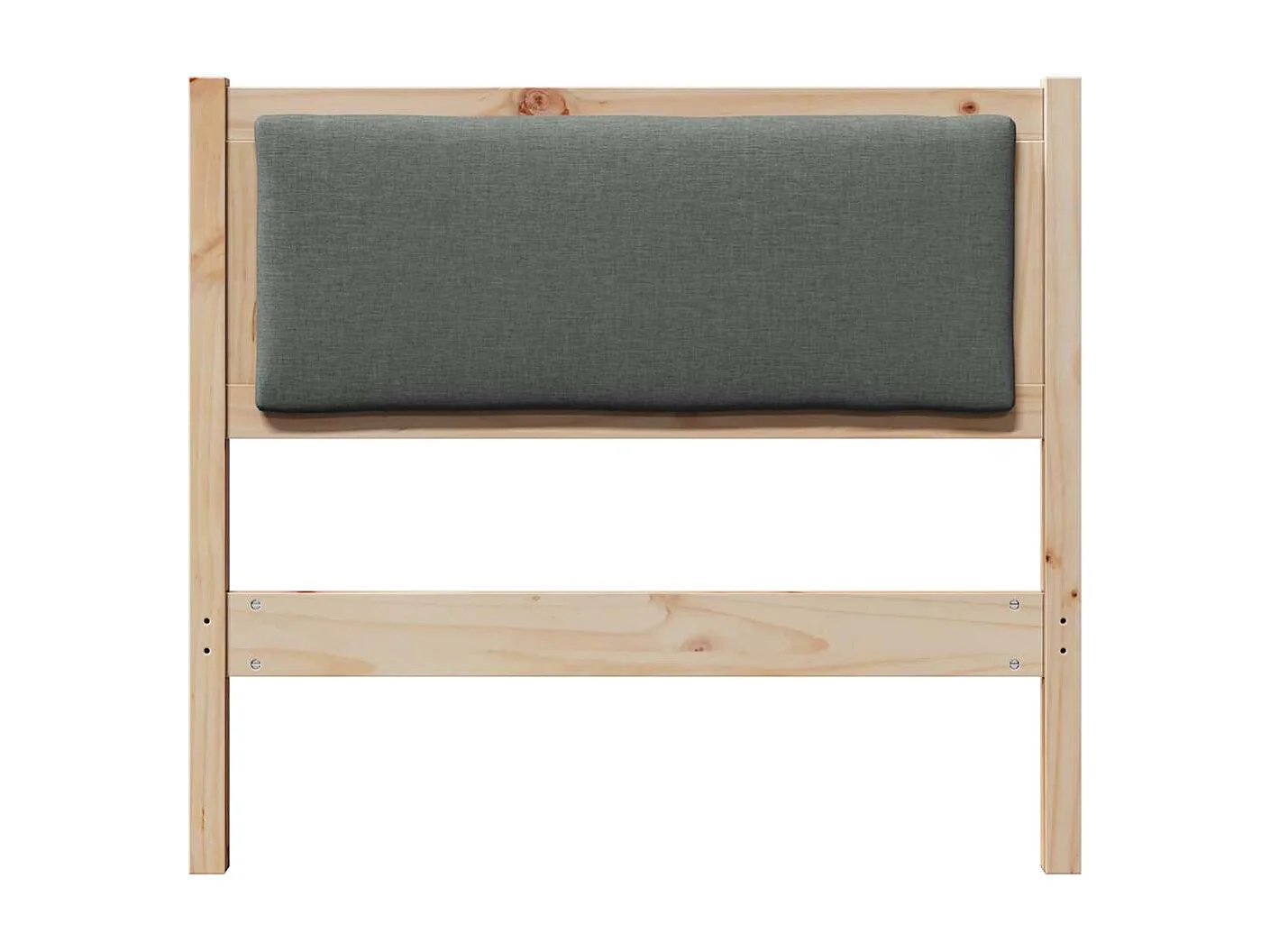 Cabeceira Outros Castanho 90 cm Madeira de pinho maciça