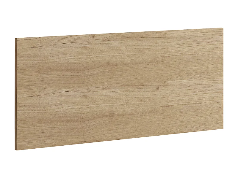 Tête de lit murale chambre à coucher coloris Chêne doré - Longueur 100 x Profondeur 1,6 x Hauteur 50 cm