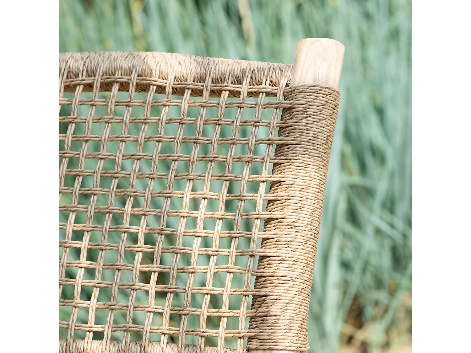 Fauteuil en Teck "Vita" 85cm Naturel