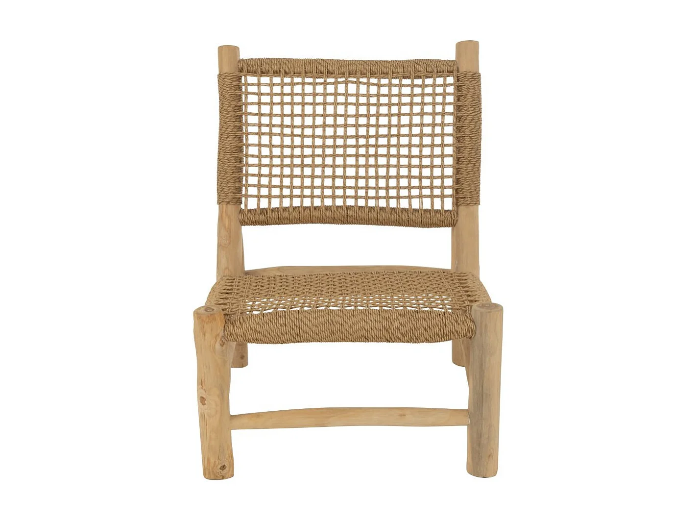 Fauteuil en Teck "Vita" 85cm Naturel