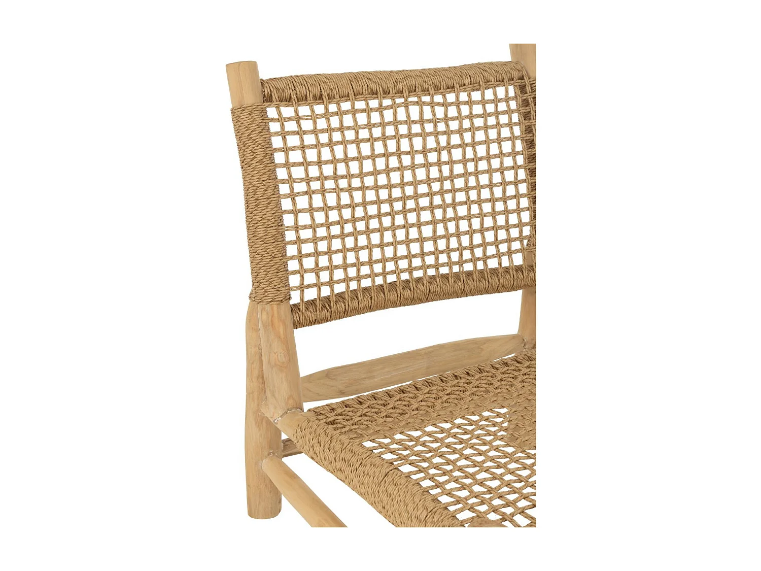 Fauteuil en Teck "Vita" 85cm Naturel