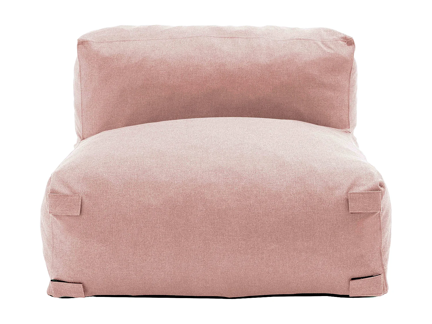 Poederroze 2-zits modulaire tuinmeubelset