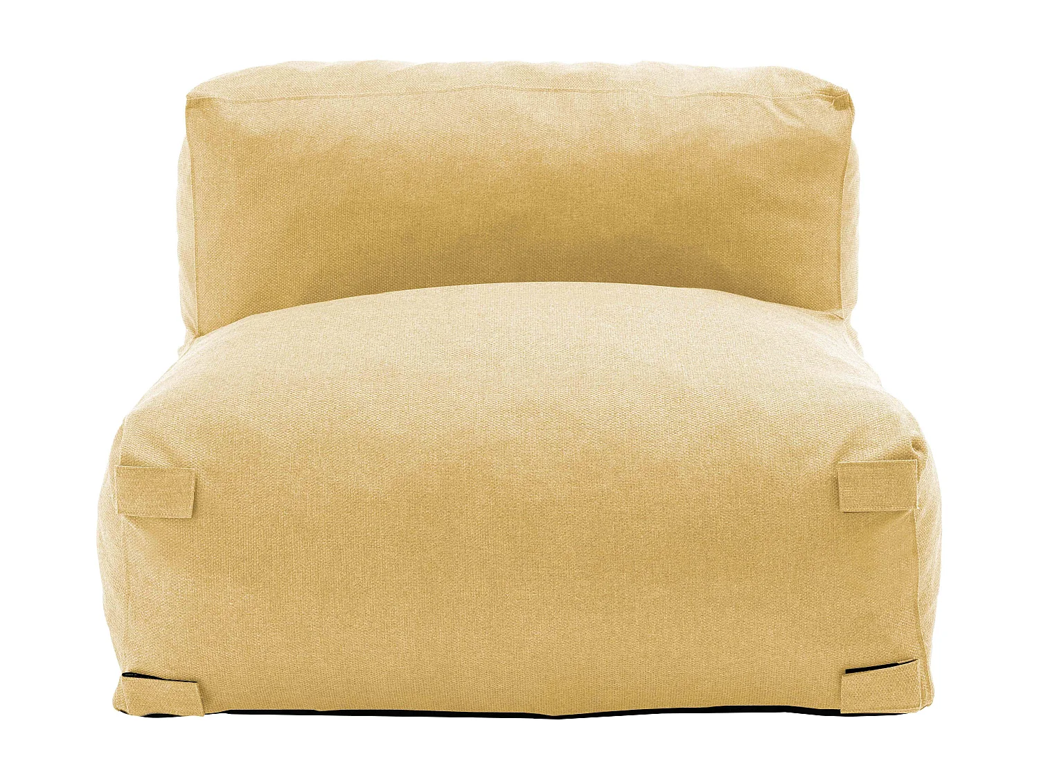 Modulaire 2-zits tuinset in lichtgeel