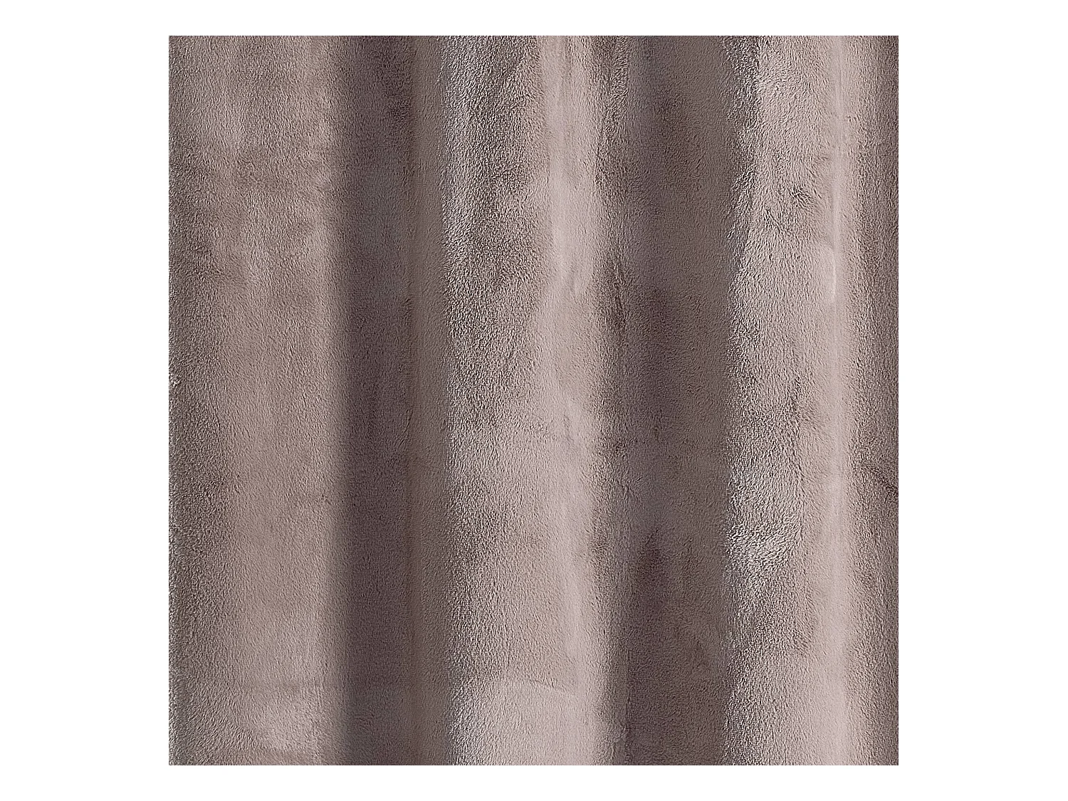 Rideau épais imitation fourrure polaire