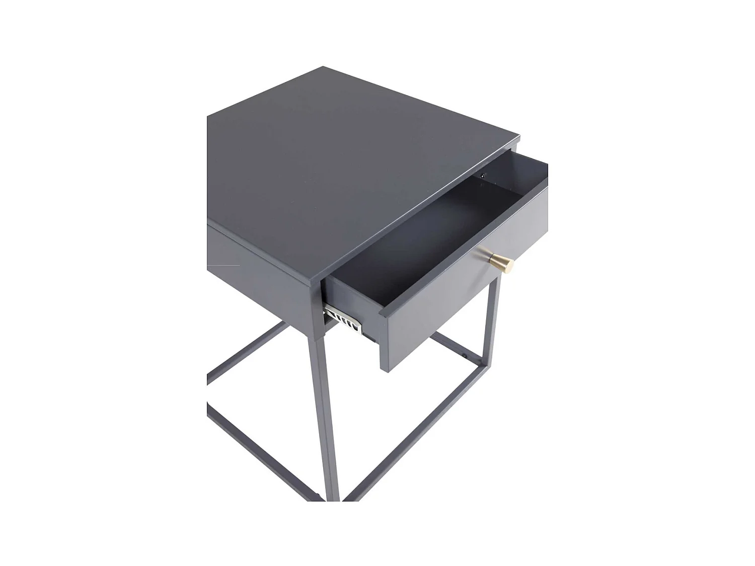 Chevet en métal 1 tiroir Bakal 43 x 43 x 50 cm