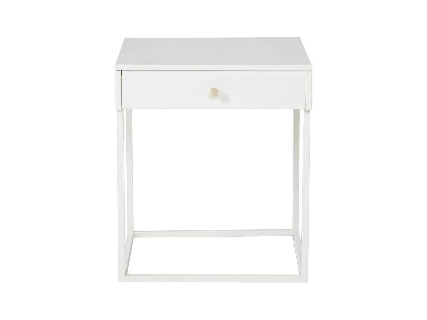 Chevet en métal 1 tiroir Bakal 43 x 43 x 50 cm