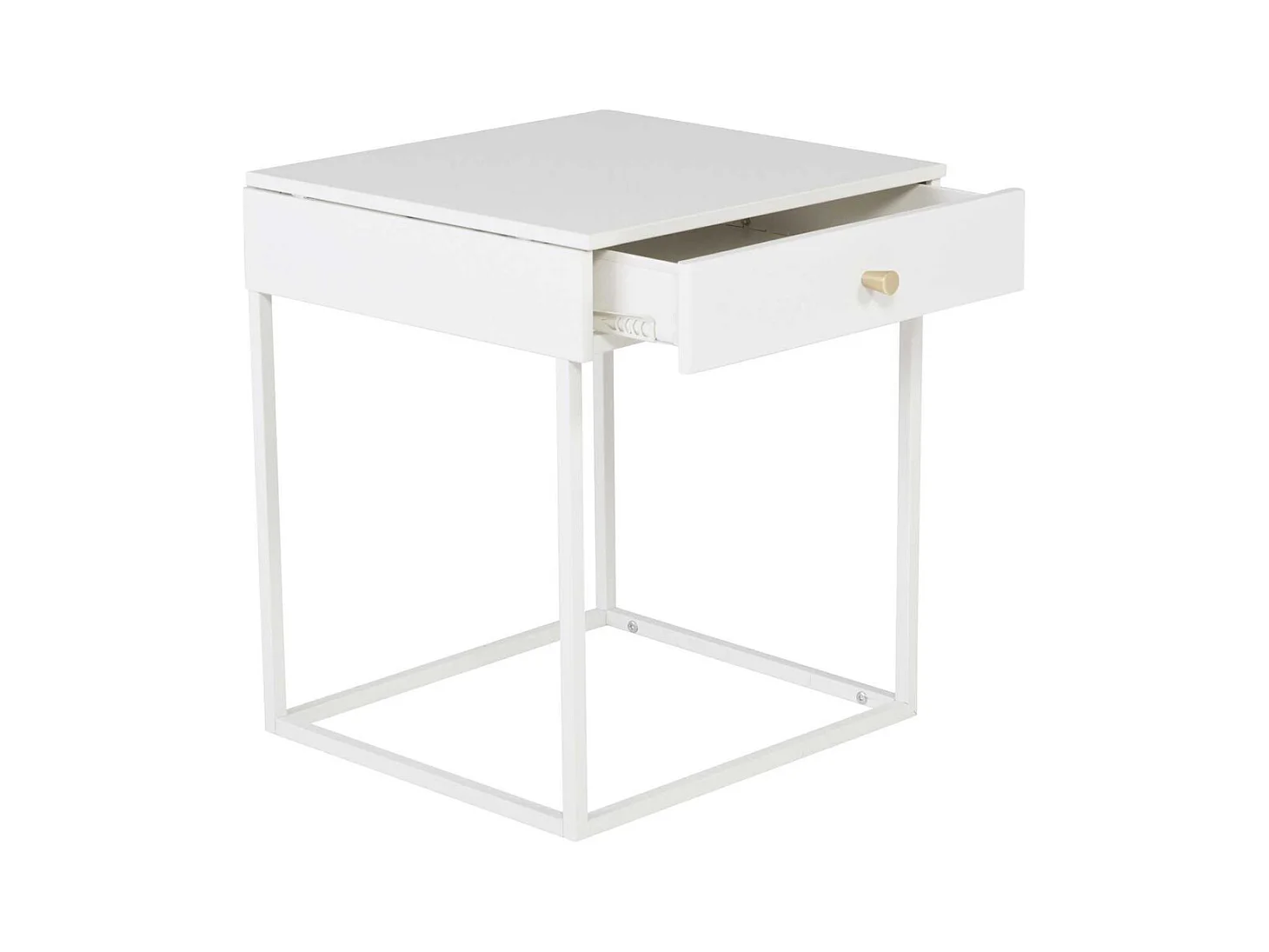 Chevet en métal 1 tiroir Bakal 43 x 43 x 50 cm