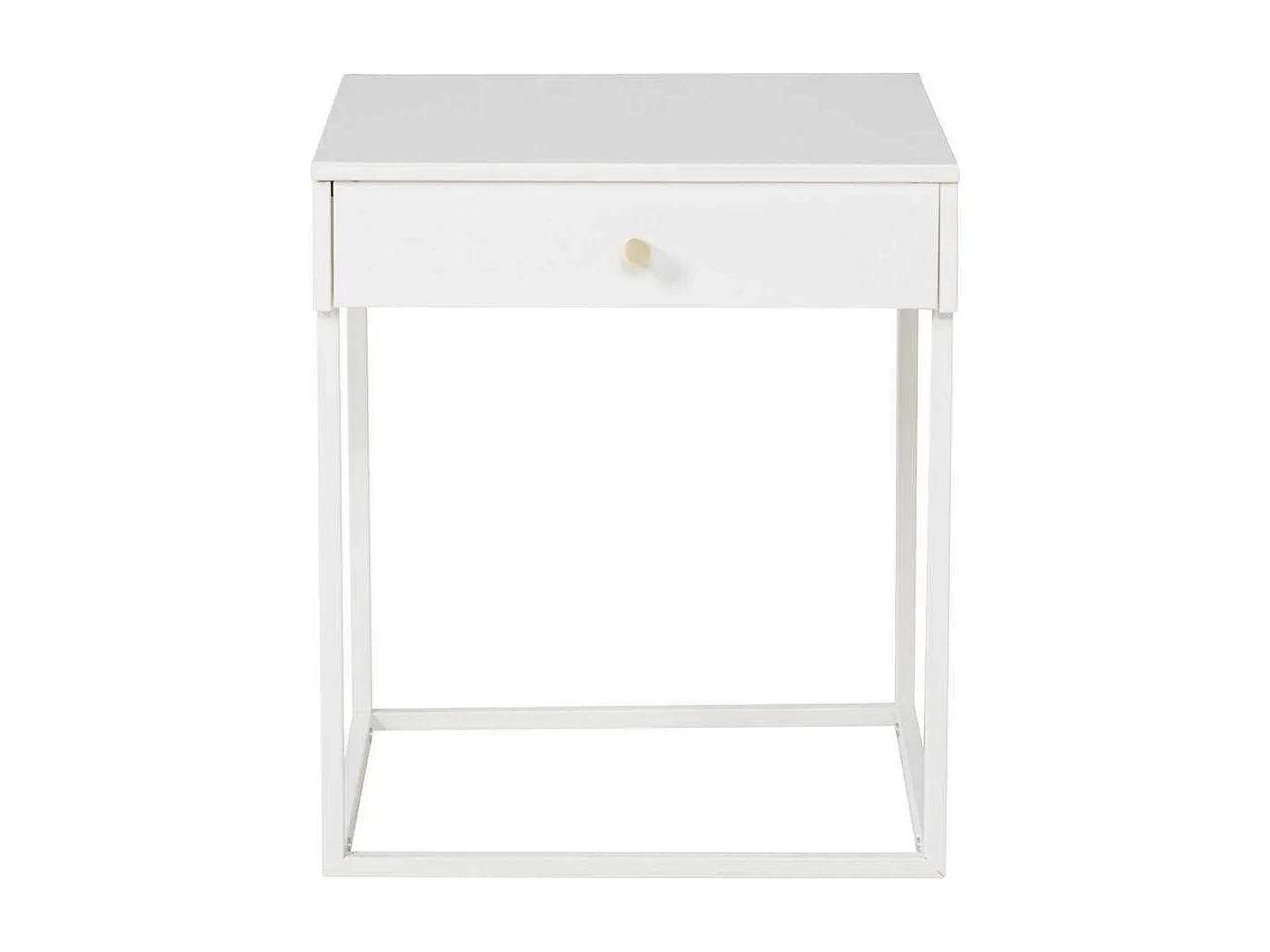 Chevet en métal 1 tiroir Bakal 43 x 43 x 50 cm