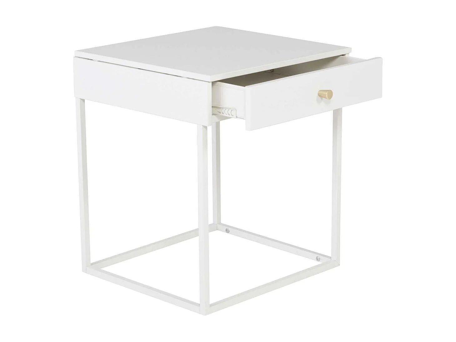 Chevet en métal 1 tiroir Bakal 43 x 43 x 50 cm