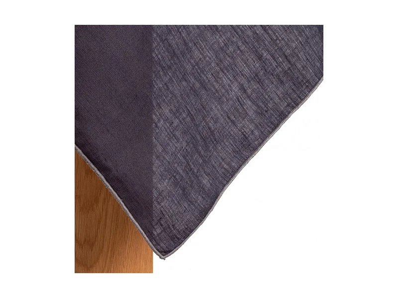 Nappe bleu violet lin et coton rectangulaire 170x250 - Olleta 9444