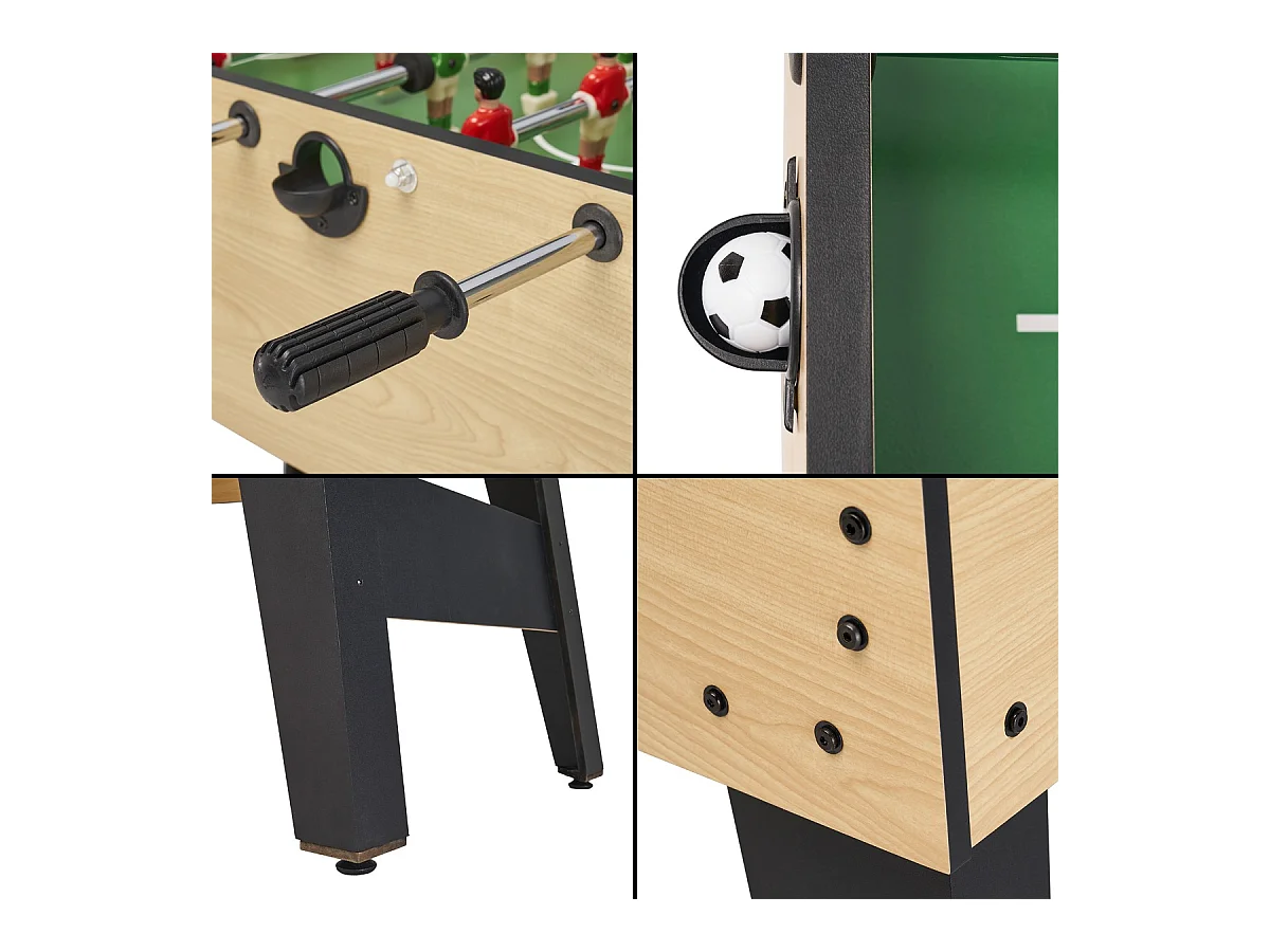 Babyfoot enfant - 22 joueurs - 3 balles incluses - 2 à 4 joueurs