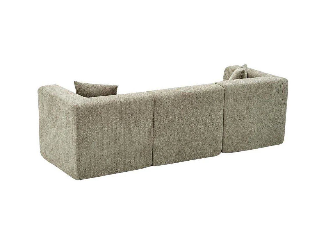 Canapé 3 places en tissu Raks