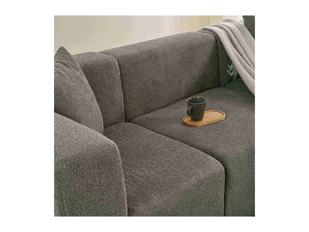 Canapé 3 places en tissu Raks