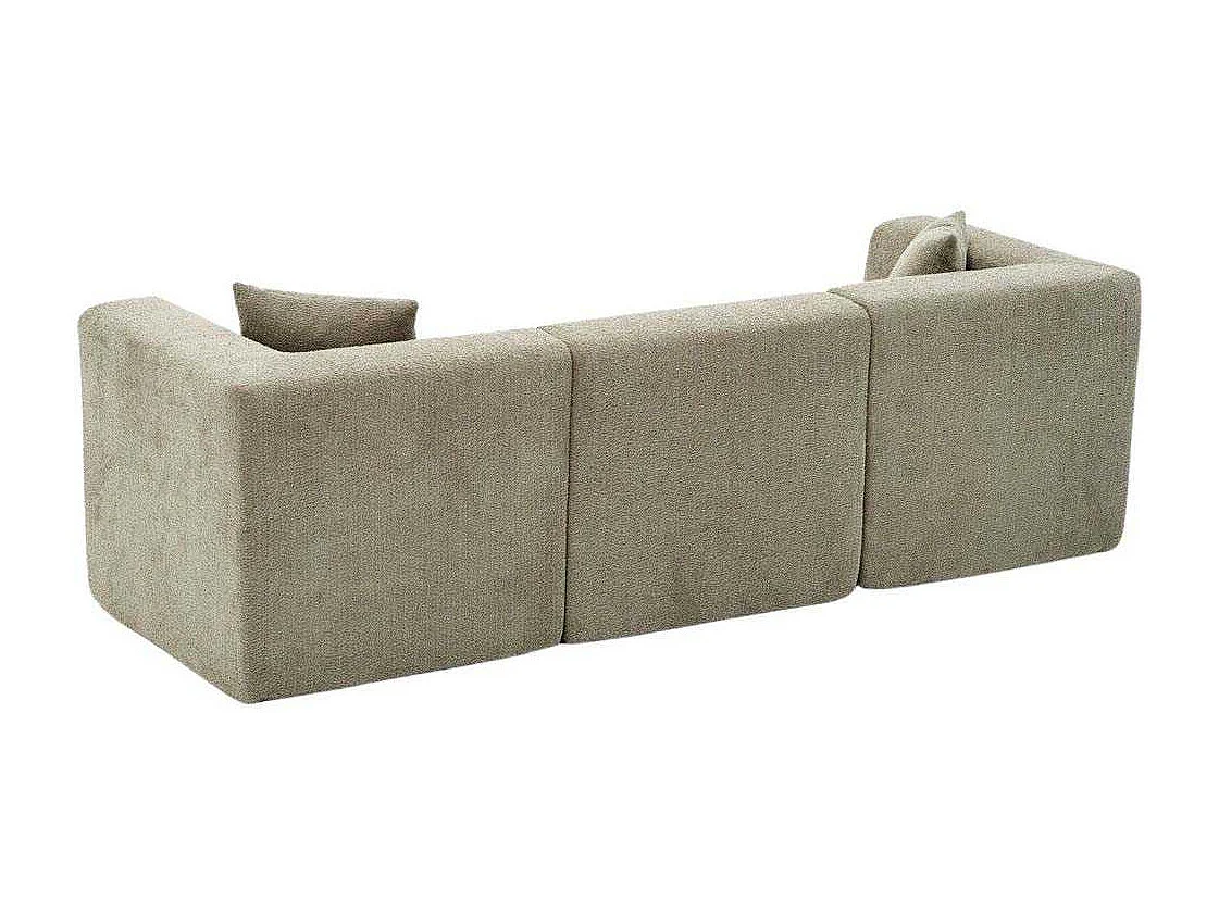 Canapé 3 places en tissu Raks