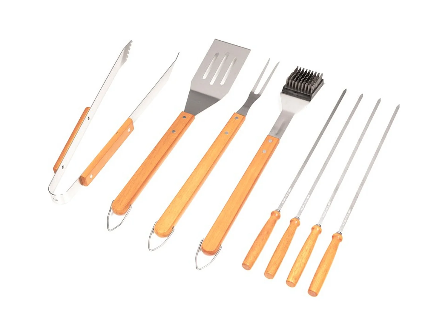 Koffer mit 8 Grillzubehörteilen