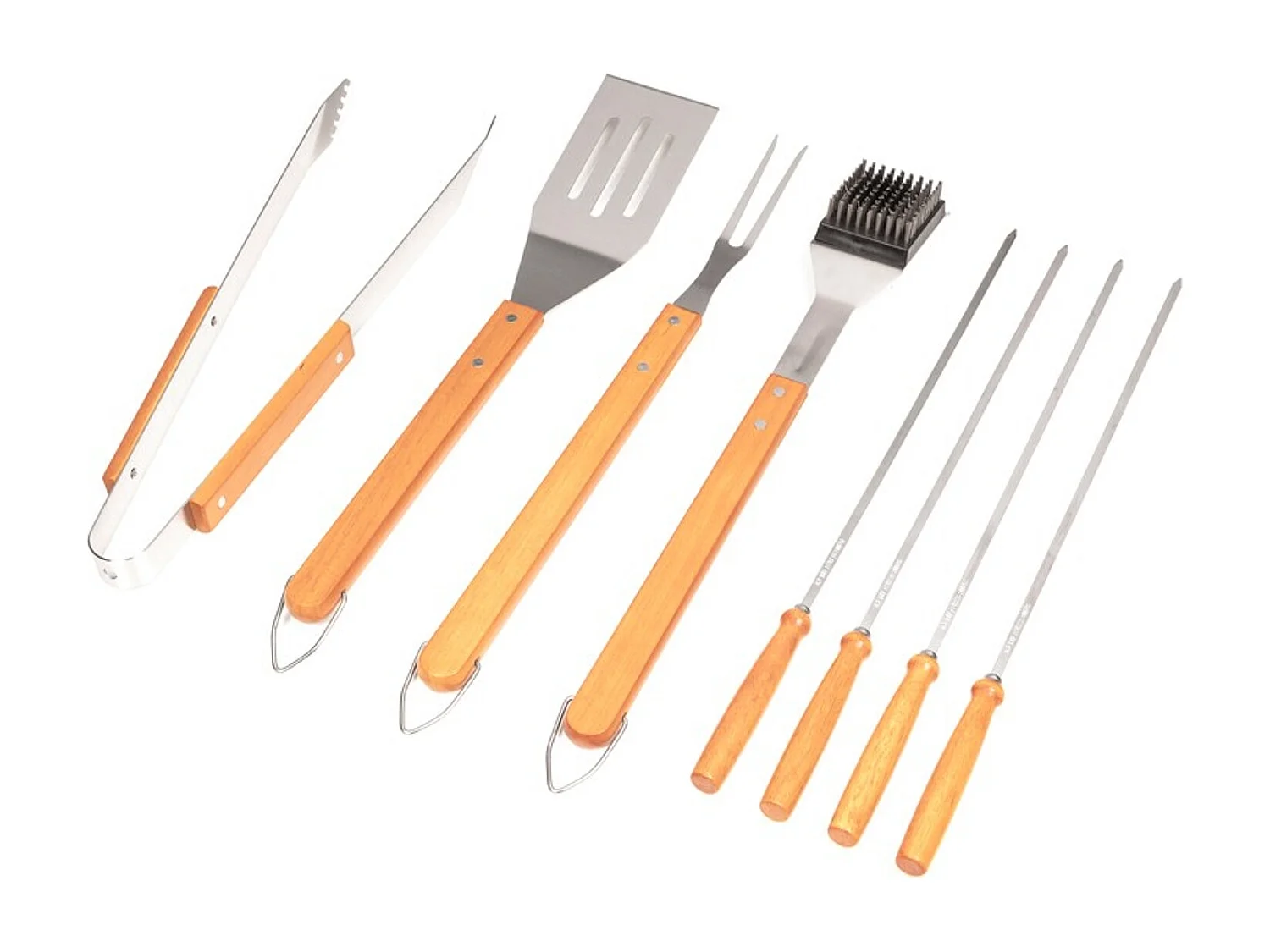 Koffer mit 8 Grillzubehörteilen