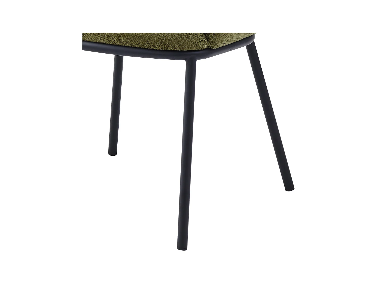 ALVIN-Poltrona da tavolo in tessuto Luxury Kaki