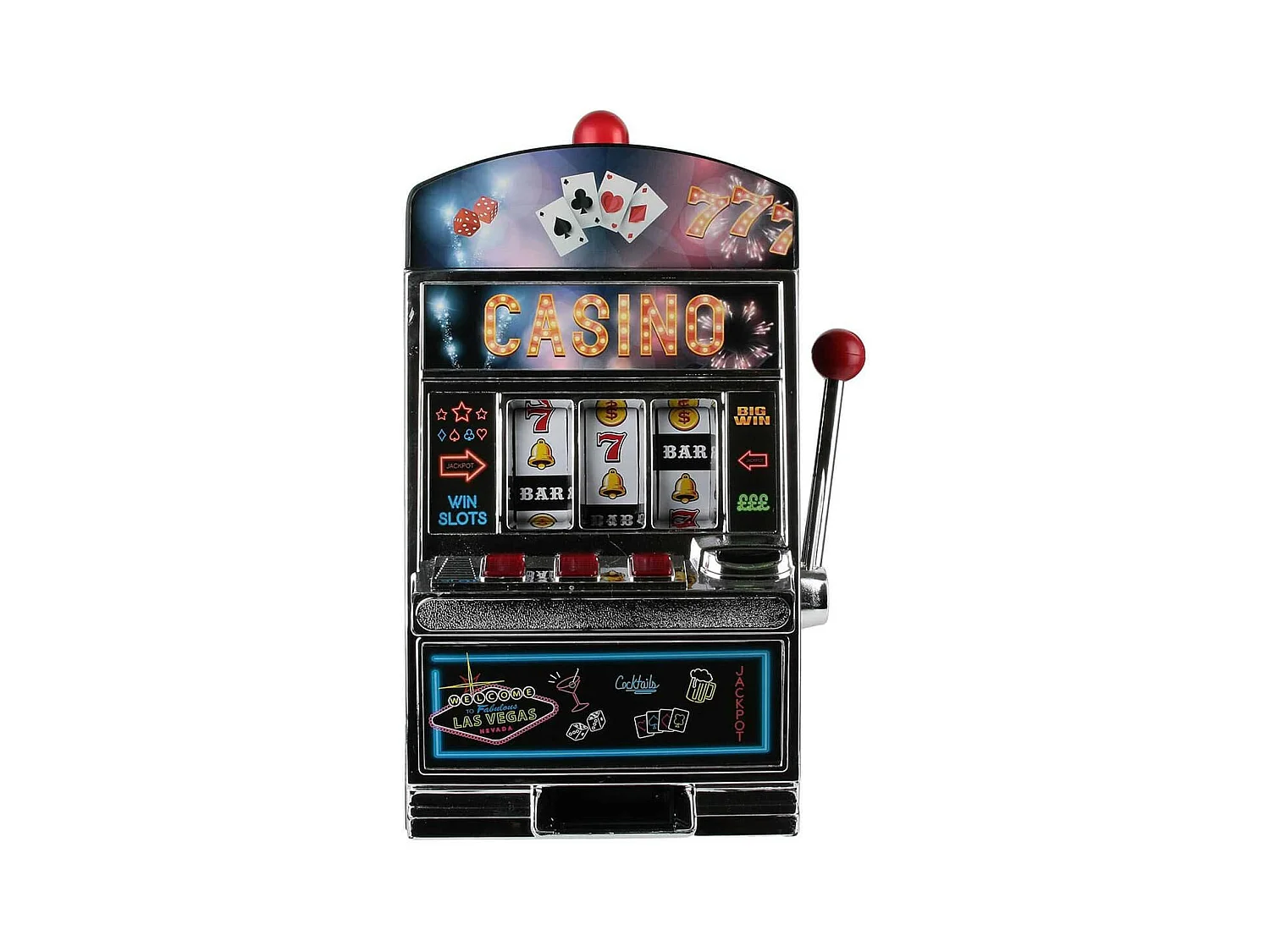 Tirelire Jeu Machine à Sous Lumineuse - VEGAS