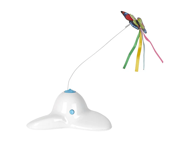 Jeu Intéractif Papillon pour Chat + 2 Rechanges - MIREY