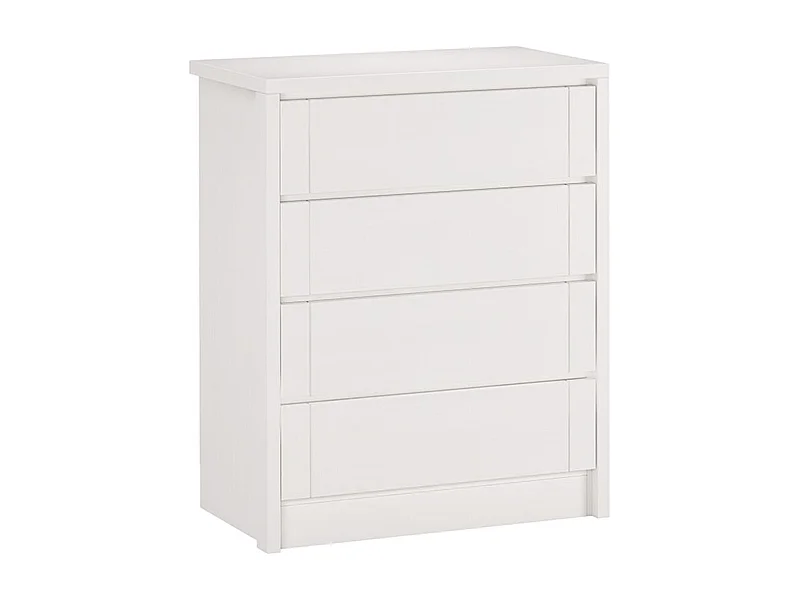 Kommode 0,8x0,457x0,99 m weißer Buche Timo 4s80