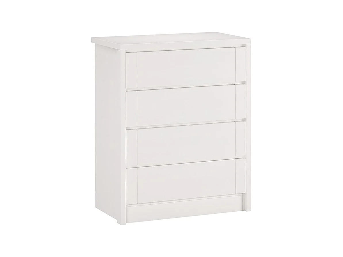 Kommode 0,8x0,457x0,99 m weißer Buche Timo 4s80