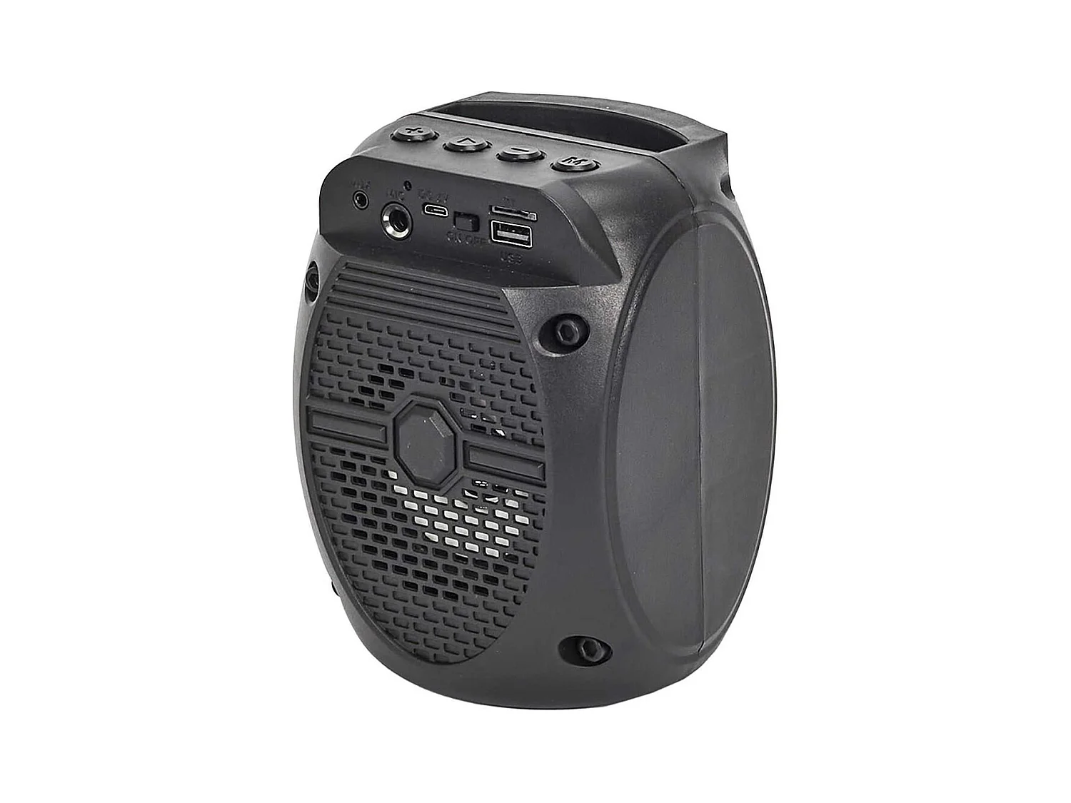 Enceinte Karaoké Sans Fil Lumineuse avec Micro - LYRICS