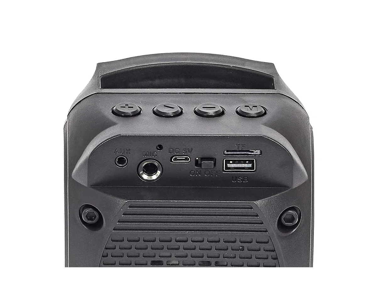 Enceinte Karaoké Sans Fil Lumineuse avec Micro - LYRICS