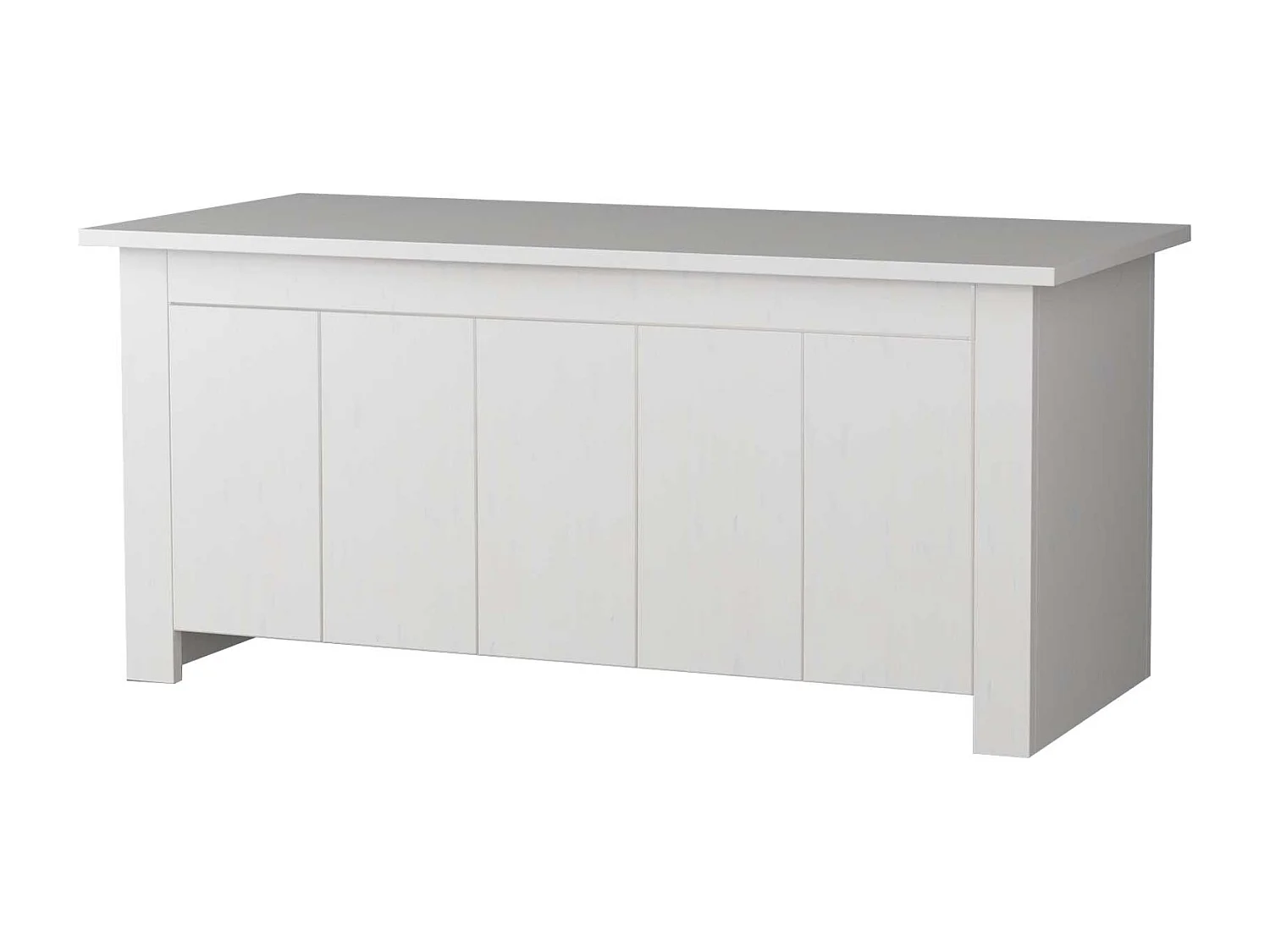 Bertram | coffre 100x45x45 cm Blanc