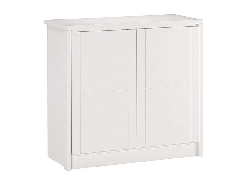 Kommode 104,6x45,7x99 cm weiß Buche Timo 2t