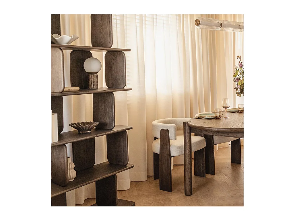 Mensola 100x35x187 cm Marrone sala