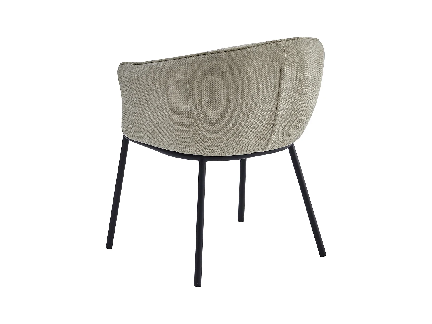 ALVIN-Poltrona da tavolo in tessuto Luxury beige