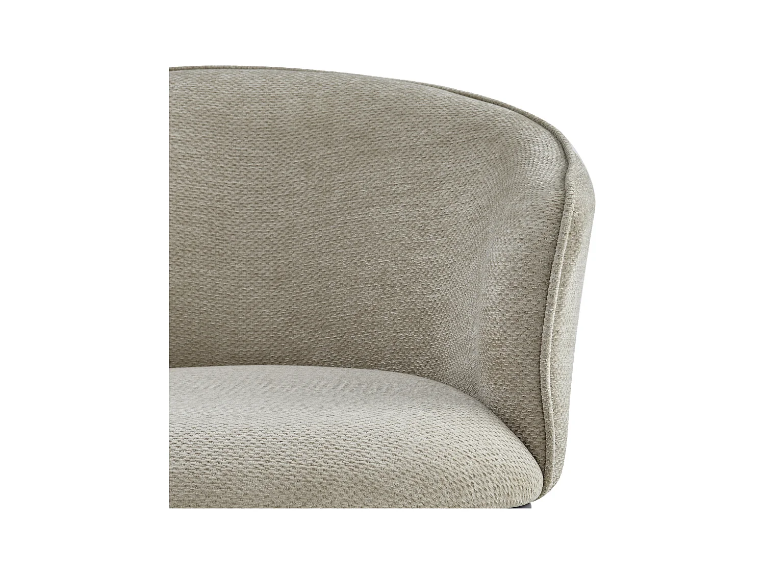 ALVIN-Poltrona da tavolo in tessuto Luxury beige