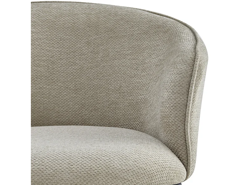 ALVIN-Poltrona da tavolo in tessuto Luxury beige