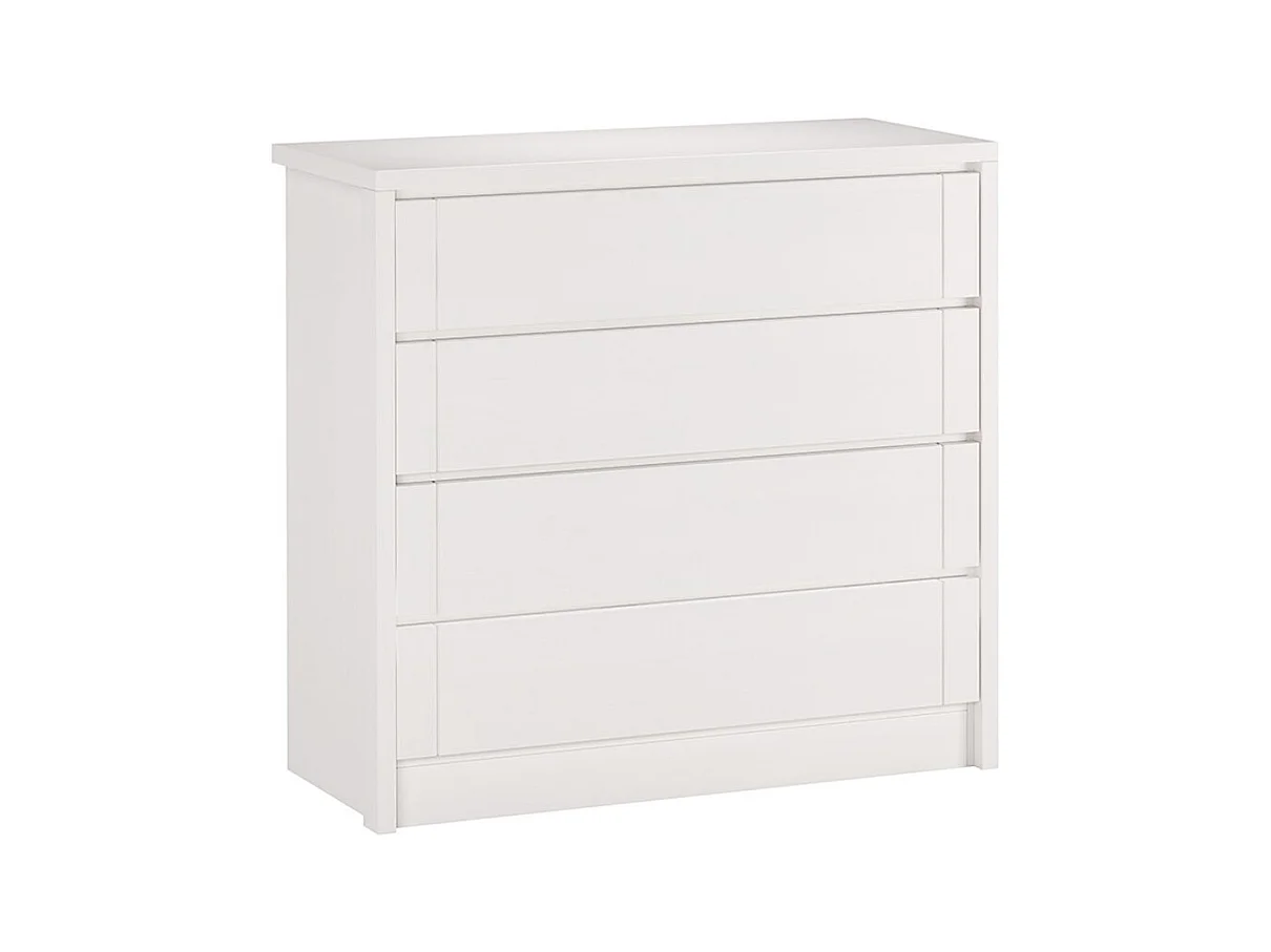 Kommode 1046x457x990 mm weißer Buche TIMO 4S