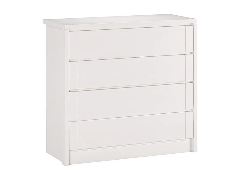 Kommode 1046x457x990 mm weißer Buche TIMO 4S