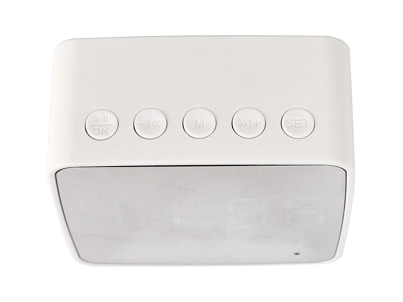 Réveil 3-en-1 Miroir et Enceinte sans Fil - MINEA