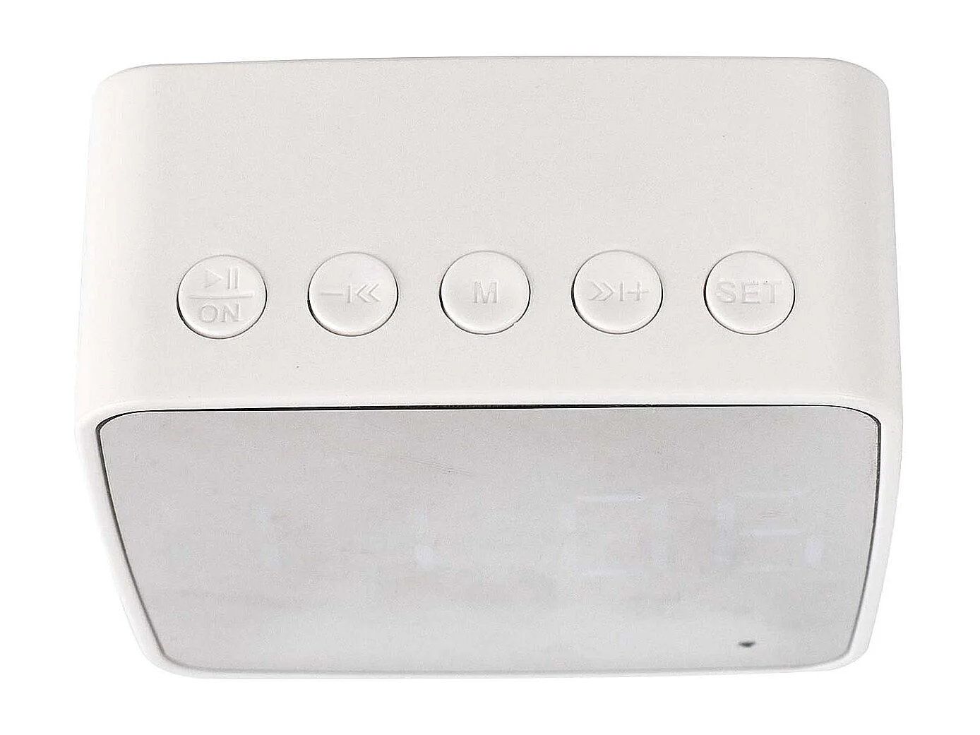 Réveil 3-en-1 Miroir et Enceinte sans Fil - MINEA