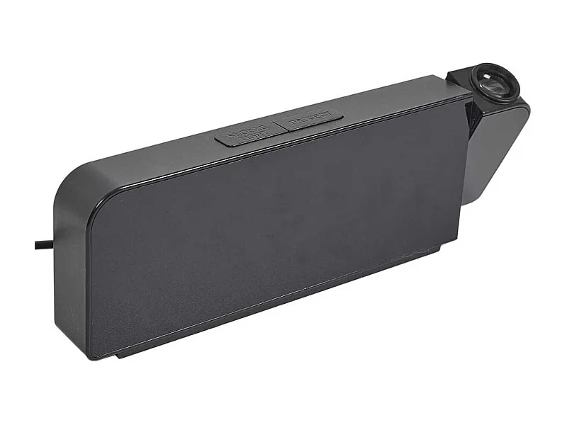 Réveil numérique avec projection de l'heure