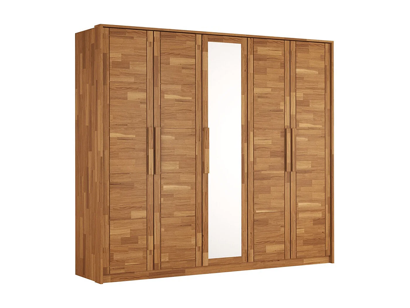 Armoire 2,52x0,65x2,2 m chêne huilé Timo 5T WG